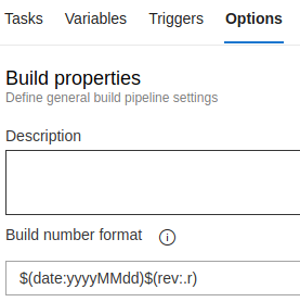 Pipeline options